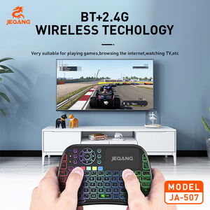 JA-507 Mini RGB Backlit Android Mini <strong>Keyboard</strong> Home TV Projector 2.4G BT Dual Mode Waterproof ABS Mini Set-Top Box Wireless - Product Image 4
