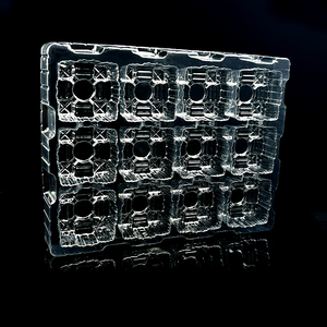 Customizable Factory Thermoformed for Pop Plastic Display Blister Packaging for Consumer Electronics Featuring Recycled Material - Product Image 1