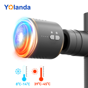 Perlengkapan pistol Fascia genggam, Aksesori pistol pijat kepala panas dan dingin terapi termal - Product Image 1