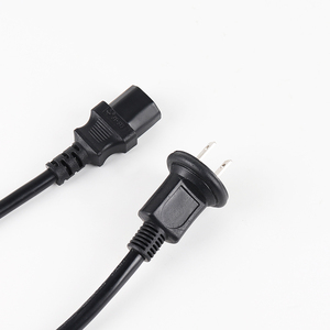 ปลั๊กกลม2ขาแบบญี่ปุ่นที่ได้รับการรับรอง PSE สำหรับสายไฟตัวเมียมาตรฐาน IEC สำหรับพีซี/คอมพิวเตอร์ - Product Image 3