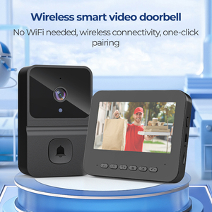 Nuevo timbre de video inteligente Timbre de puerta inalámbrico con intercomunicador de cámara Buen precio Uso en el hogar Monitor de timbre inteligente inalámbrico - Product Image 3