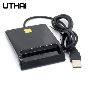 UTHAI X02 USB SIM Smart Card Reader per carte bancarie IC/ID EMV SD TF MMC lettori USB-CCID ISO 7816 per Windows 7 8 10 Linux OS - Product Image 6