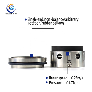 58U/59u mô hình con dấu cơ khí NBR/FKM cao su cho Máy bơm nước-30 ~ + 220C 14 ~ 100mm - Product Image 5