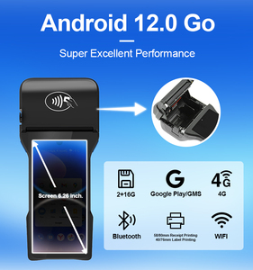 Dispositivos de pago electrónico Terminal de pago POS Android con impresora incorporada Compras y pago al recibir Z93 - Product Image 2