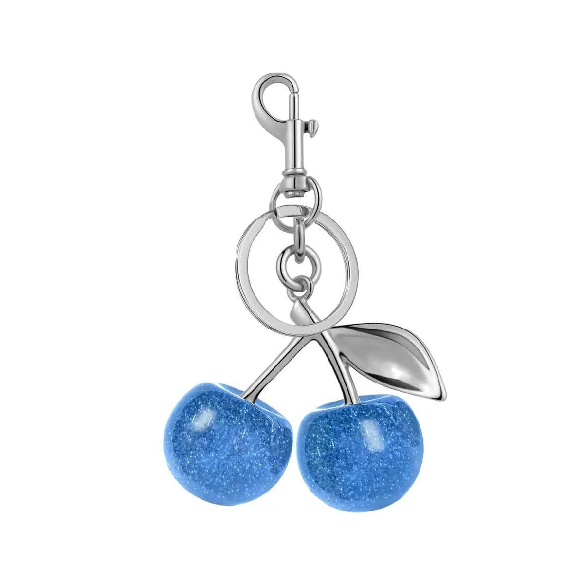 Tige argentée bleue - 21 cm - 1 cercle