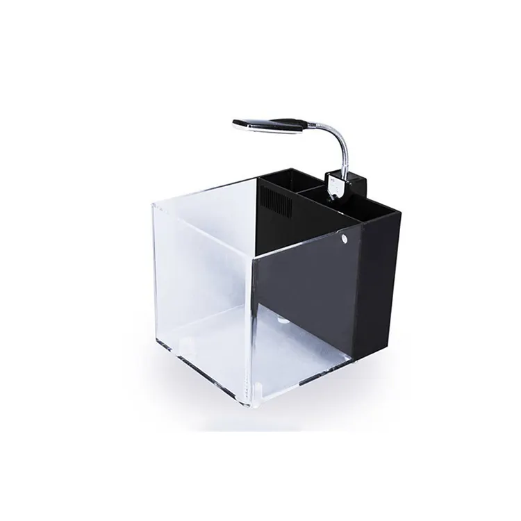 Suppliers can customize Wholesale High Quality Square Transparent Home-used Aquarium Fish Tank