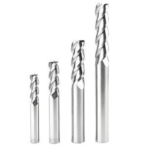 เครื่องกัด CNC เหล็กทังสเตน55-60องศาแบบปรับแต่งได้4ขอบ altin/tialn เคลือบ6มม./4มม. - Product Image 4
