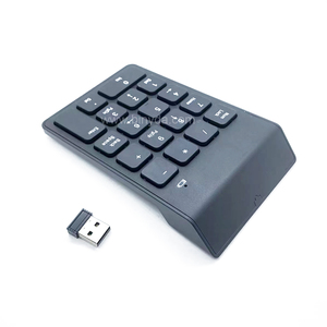 Teclado numérico inalámbrico USB de tamaño pequeño de 2,4 GHz, teclados digitales de 18 teclas para tabletas portátiles y portátiles - Product Image 3