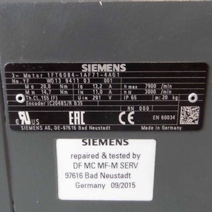 Nuovo e originale Plc servomotore sincrono 1 ft60841 af714ag1 REM PLC Controller di programmazione - Product Image 2