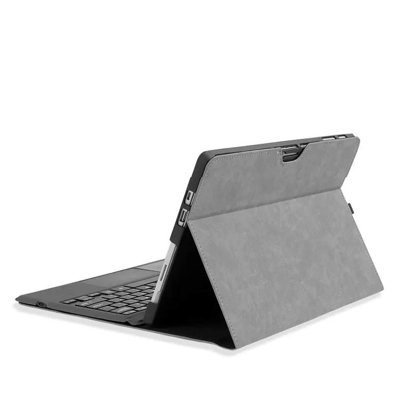 Универсальный кожаный чехол для планшета Microsoft surface pro 4 / 5 / 6 /7, черный чехол 12,3 дюйма
