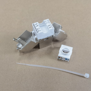 Cat6a梯形插孔配线架无需压接工具rj45梯形插孔 - Product Image 4