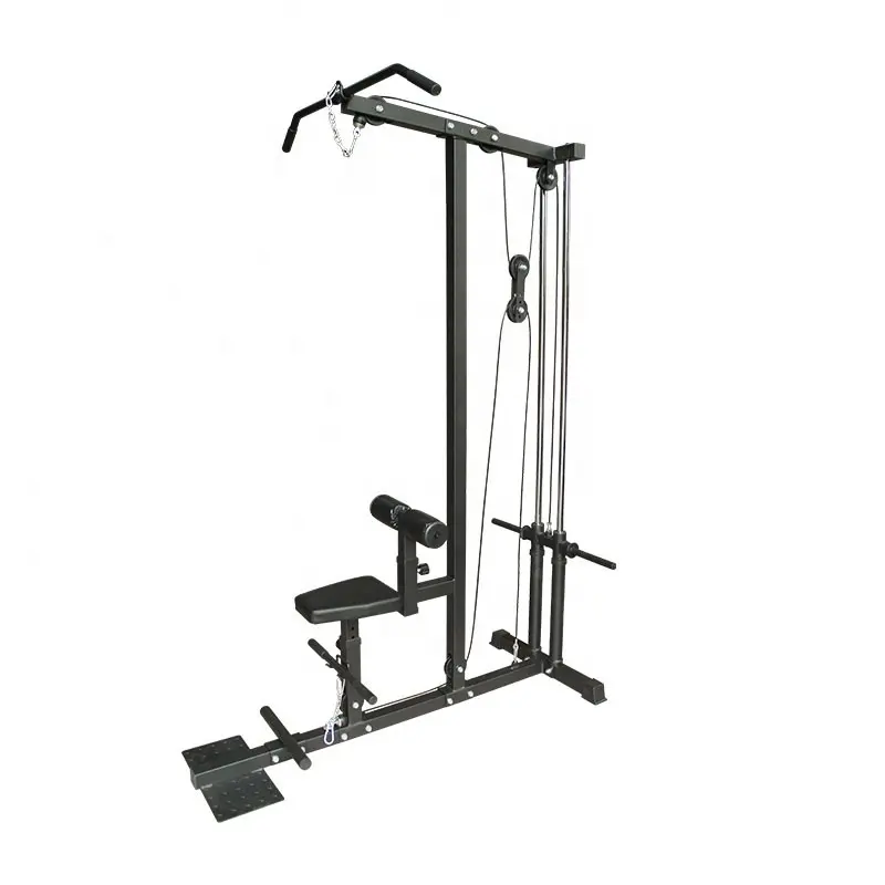 Máquina de Cable de tracción para entrenamiento en gimnasio en casa, polea de baja fila ajustable, equipo de ejercicio, máquina de estiramiento