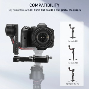 NEEWER RS4 RS3垂直カメラマウントDJI Ronin RS4 RS3 Pro RS 3 RS 2ジンバルスタビライザー180 ° 回転ベース用YouTube TikTok - Product Image 4