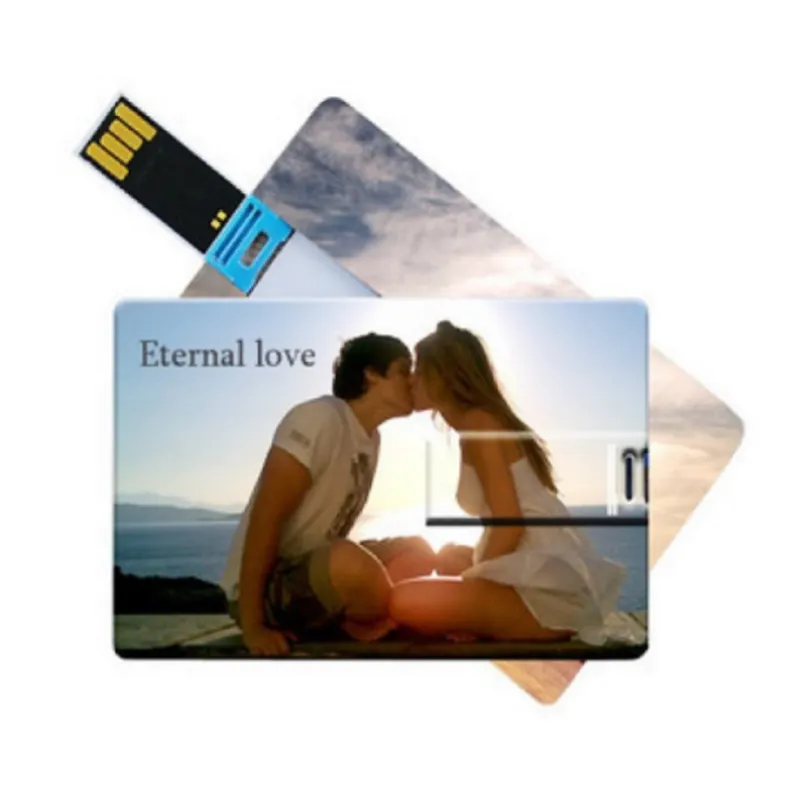 OEM Personalizzato Biglietto Da Visita Carta di Credito USB2.0 Promozionale di Massa USB Flash Drive Pendrive U Disco Stick di Memoria