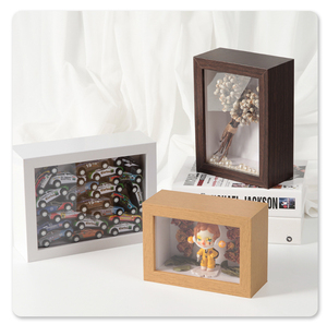 Shadow Box <strong>Frame</strong> Mdf 5cm Deep Depth Storage White Photo Picture <strong>Frame</strong> A4a3 Acrylic Layer 4x6 <strong>10x10</strong> Deep Customized Wholesale - Product Image 3