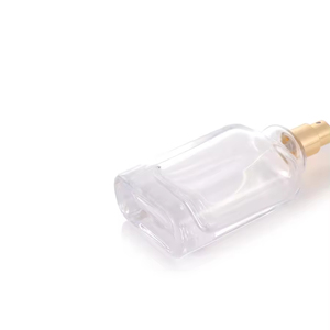 Luxury Custom <strong>Perfume</strong> Flat Glass Bottle 30ml 50ml Clear Colors Fragrance Oil Packaging Spray Atomizer <strong>DIY</strong> Logo - Product Image 3
