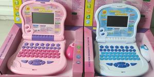Yutong Intelligentes Laptop-Spielzeug Kinder Frühes Englisch Musikalisches Lernen Kunststoff Kinder computer Lesen Bildungs funktionen OEM - Product Image 6