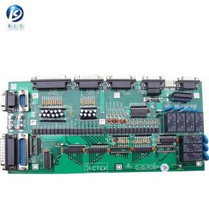 KLS แผงวงจร PCB หลายชั้นแบบครบวงจรผู้ผลิตพีซีบีแผงควบคุม PCB สองชั้นแบบ FR-4ตามสั่ง