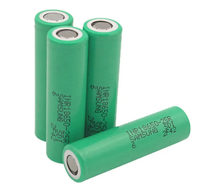 Оптовая продажа Оригинальная литий-ионная батарея глубокого цикла Inr18500 3,6 В 3,7 В батарея 25R 18650 2500 мАч 20A батарея для Samsung