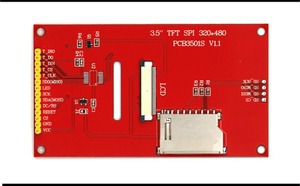 Benutzer definierte 3,5-Zoll-TFT-Smart-HMI-LCD-LCM-Module SPI 320*480 TTL UART-Touchscreen-Display LED-Hintergrund beleuchtung Kompatibel Arduino