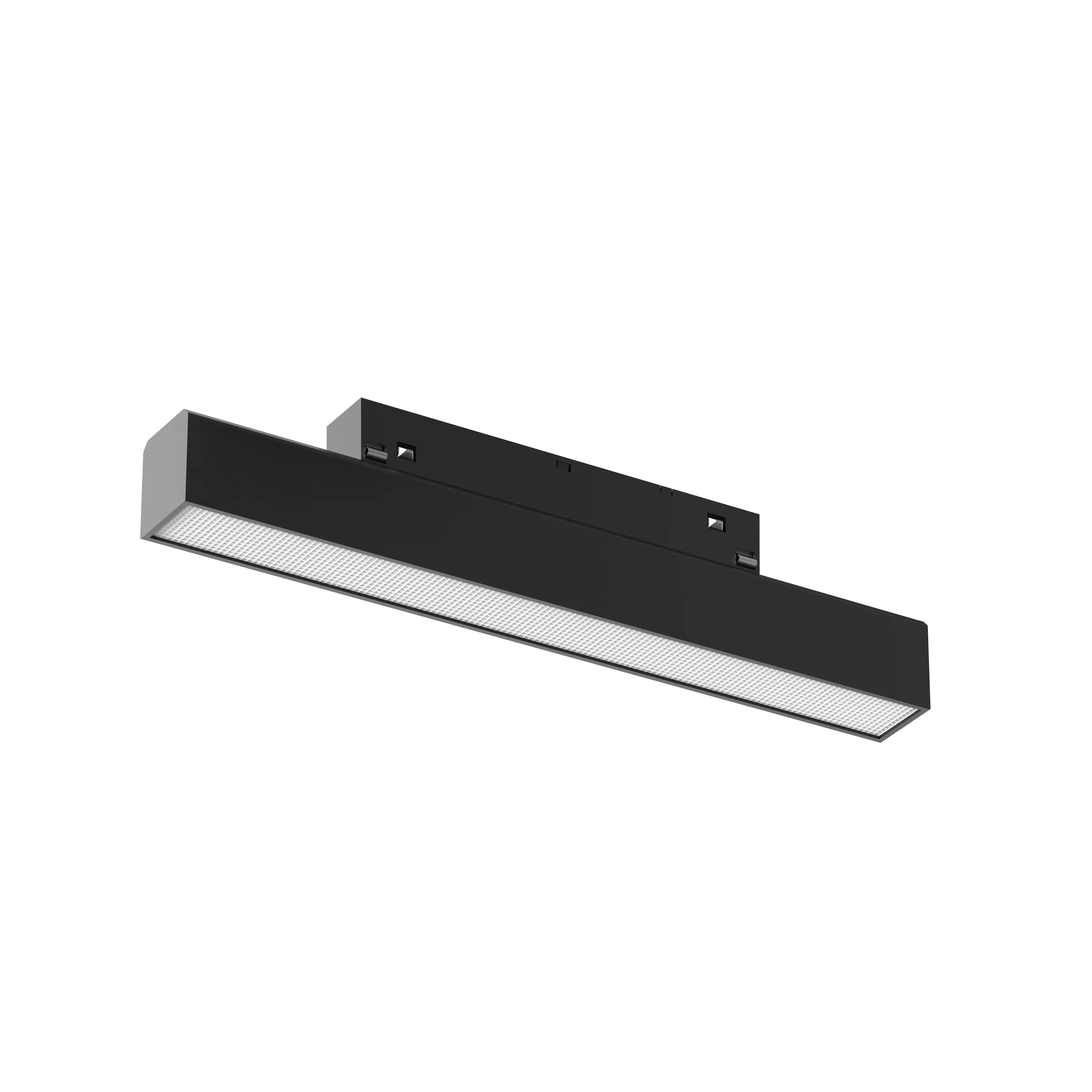 48V Track light Rail System Decken behang Abgehängt Einbau Dimmbarer Magnet Linear Focus Spotlight LED Magnets chien licht
