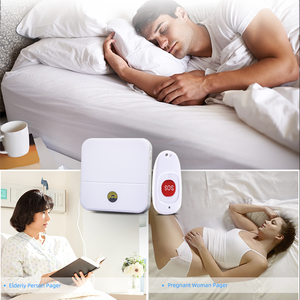Interfono de audio inalámbrico 60 Música polifónica Funciones de llamada SOS Cuidado de ancianos Sistema de seguridad para el hogar Botón de cordón Intercomunicador - Product Image 5