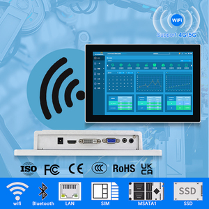 Tableta Android de escritorio/integrada/montada en la pared DDR3 DDR4 I3 i5 i7, tableta Android todo en uno, PC de Panel Industrial de varias pulgadas - Product Image 6