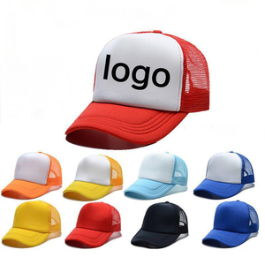 AI-MICH hazır gemi boş Golf Mesh 5 Panel Truker kapaklar özel tasarımlar işlemeli Logo kamyon şoförü şapkaları - Product Image 2