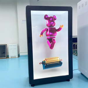 Vitrine interactive transparente 3D de 86 pouces avec écran tactile LCD HD Wifi Projection d'affichage d'hologramme de taille humaine SDK IP65 - Product Image 4