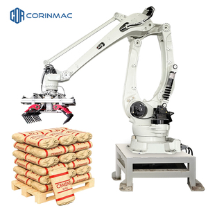 Robots de paletización automatizados para una máquina paletizadora de embalaje de bolsas apilables eficiente y precisa - Product Image 1