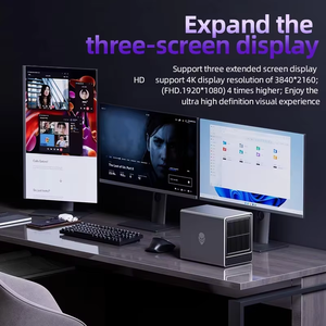 Wtr Pro AMD Ryzen 7 5825u 4 Vịnh NAS Mini PC, 16GB + 512GB, 4K HDMI, 2 * M.2 khe NVMe, 2.5/3.5 <span class=keywords><strong>satax</strong></span> 4 lưu trữ (lên đến 4*22TB) - Product Image 5