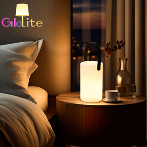 Glolite מותג מסעדה חדר שינה מלון בר הוביל מנורת שולחן חיצונית קמפינג ניידת מנורת נייד דקורטיבית