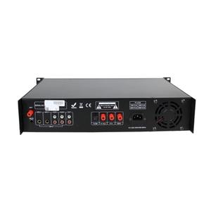 Pro Signal Mezclador de potencia de audio altamente flexible Amplificadores de 260 vatios con 3 micrófonos y 2 entradas auxiliares