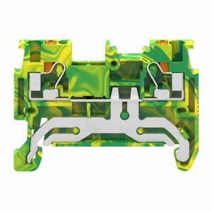 Conector de riel DIN de bloque de terminales Push-in de 4 líneas de alta calidad para PCB directo de la fábrica de China - Product Image 2