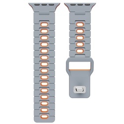 Gray + orange-Only strap
