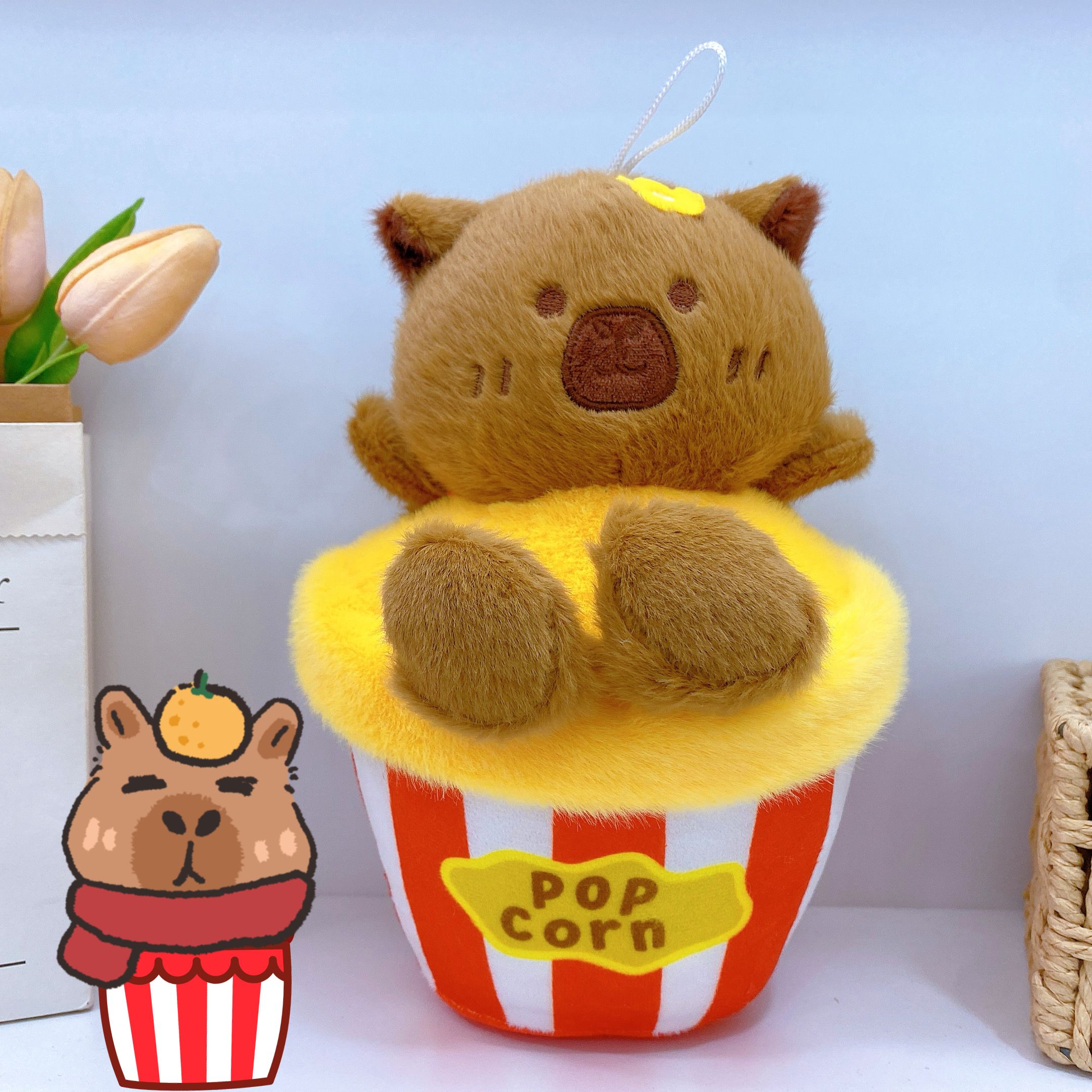 Capybara pop-corn