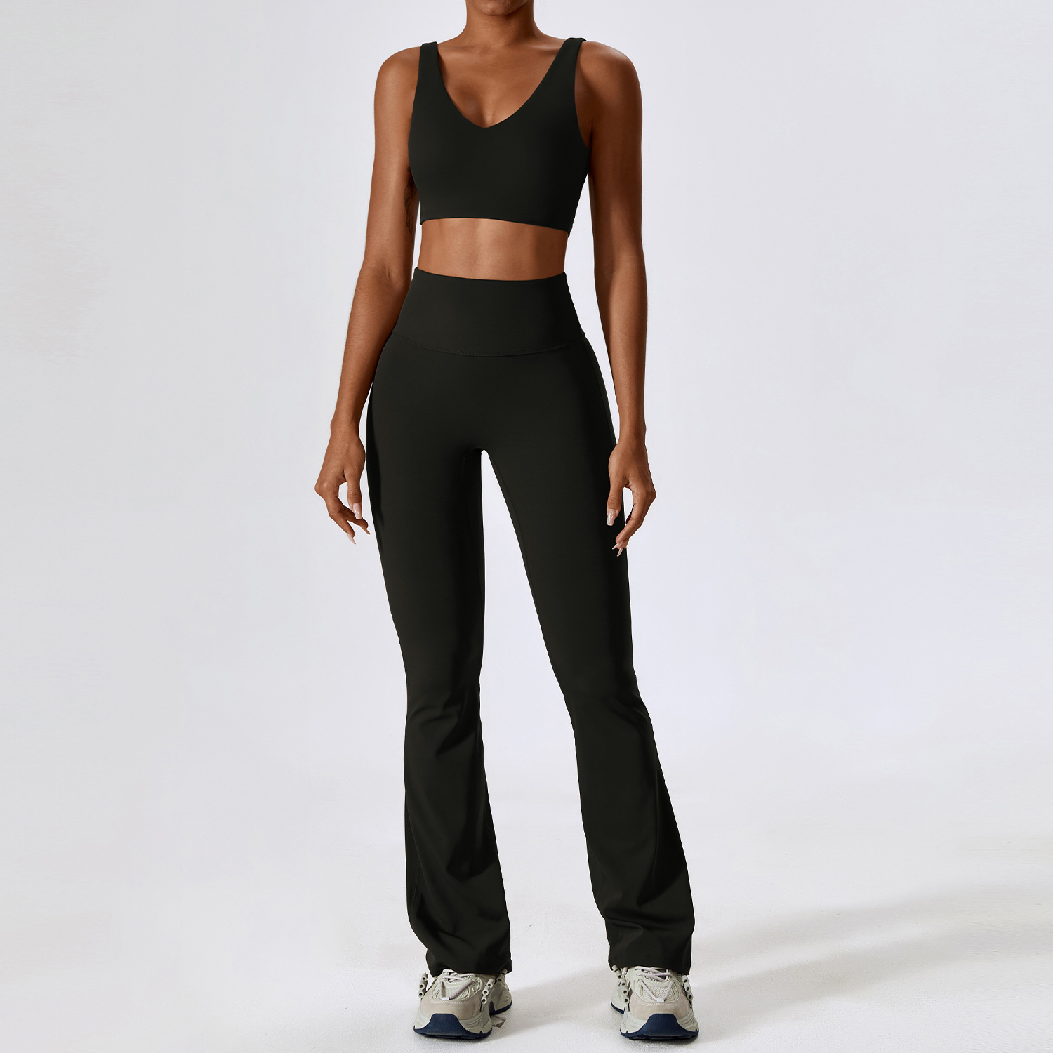 Nero (reggiseno + legging)