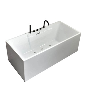 Bồn Tắm Hình Chữ Nhật Ngâm Acrylic Whirlpool Tự Do <span class=keywords><strong>SSWW</strong></span> - Product Image 1