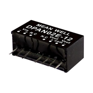 MEAN WELL DPAN02B-05、 ± 5V、2W SIP DC-DCコンバータ、18-36V入力、デュアル出力、産業オートメーションおよび制御システムに最適 - Product Image 2