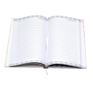Cuaderno de diario semanal A5, cuaderno de tapa dura con impresión a color personalizado - Product Image 3
