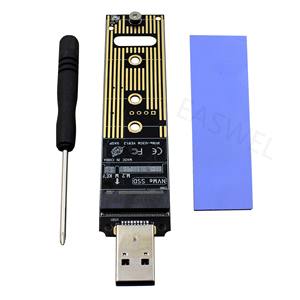 M.2ใหม่คุณภาพสูง SSD เป็น USB 3.1อะแดปเตอร์ PCI-E เพื่อ USB-A 3.0โซลิดสเตทไดรฟ์การ์ดแปลงภายใน - Product Image 4