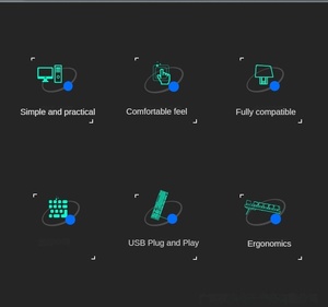 Ergonomic RGB Backlit RGB Office <strong>Keyboard</strong> and <strong>Mouse</strong> Set Waterproof 104-Key Wired <strong>Mouse</strong> and Laptop <strong>Keyboard</strong> Kit in Stock - Product Image 2
