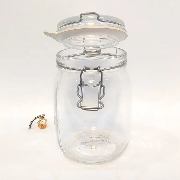 Bán Buôn Thủy Tinh Stash Lọ Chai Đu Top Glass Lưu Trữ Jar Clip Top Glass Ngâm Thực Phẩm Jar