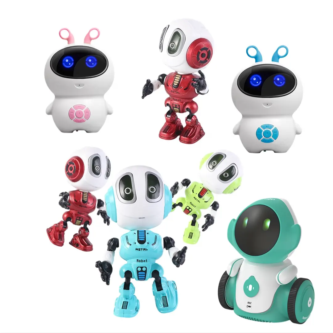 Tương Tác Hướng Dẫn Robot Đồ Chơi Mini Giáo Dục Đồ Chơi Nói Thông Minh Robot Có Thể Được Tìm Thấy Trong Gooba 3C Điện Tử Bí Ẩn Hộp