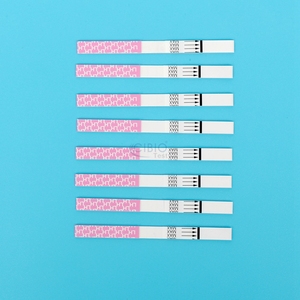 Tıbbi cihazlar hızlı ev Test kiti hassas bir adım idrar HCG gebelik testi şerit 5.0mm - Product Image 3
