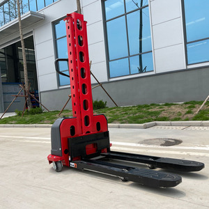 Electric Pallet Truck 500kg 700kg 2ton <strong>3ton</strong> 5 Ton Portable Pallet Stacker Electric Self <strong>Loading</strong> Stacker - Product Image 3