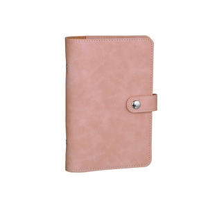 Custom A6 Binder <strong>Notebook</strong> Leather <strong>with</strong> Magnetic Buckle Closure File <strong>Folder</strong> Business Portfolio Binders Organizer Holder Notepads - Product Image 4