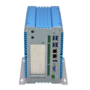 N97 I5/i7 12th CPU Aluminum Ally Blue <strong>Embedded</strong> <strong>Computer</strong> Din Rail Fanless Mini Pc PCIE 4X PCI <strong>GPIO</strong> - Product Image 3