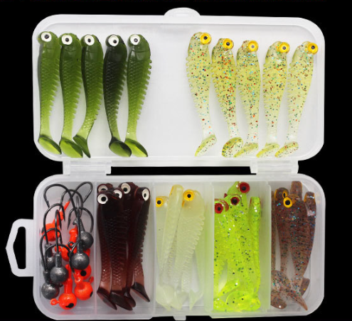 Anzuelo de plomo para peces pequeños.