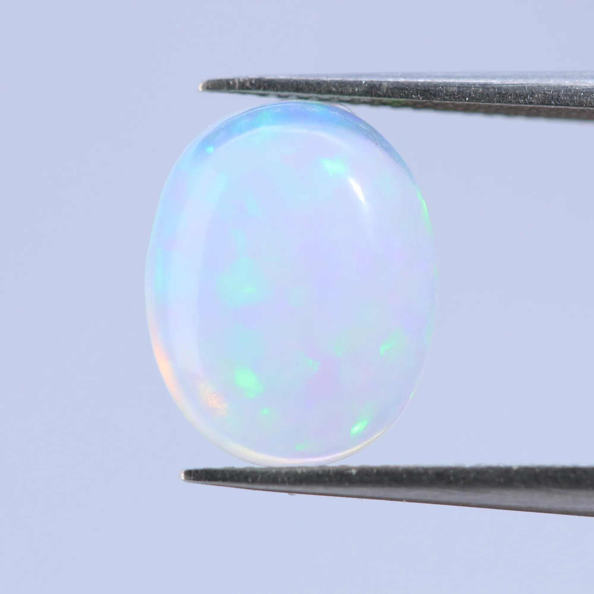 Sentetik elmas toptan fabrika opal taş fiyat doğrudan satış oval 10*8mm beyaz opal